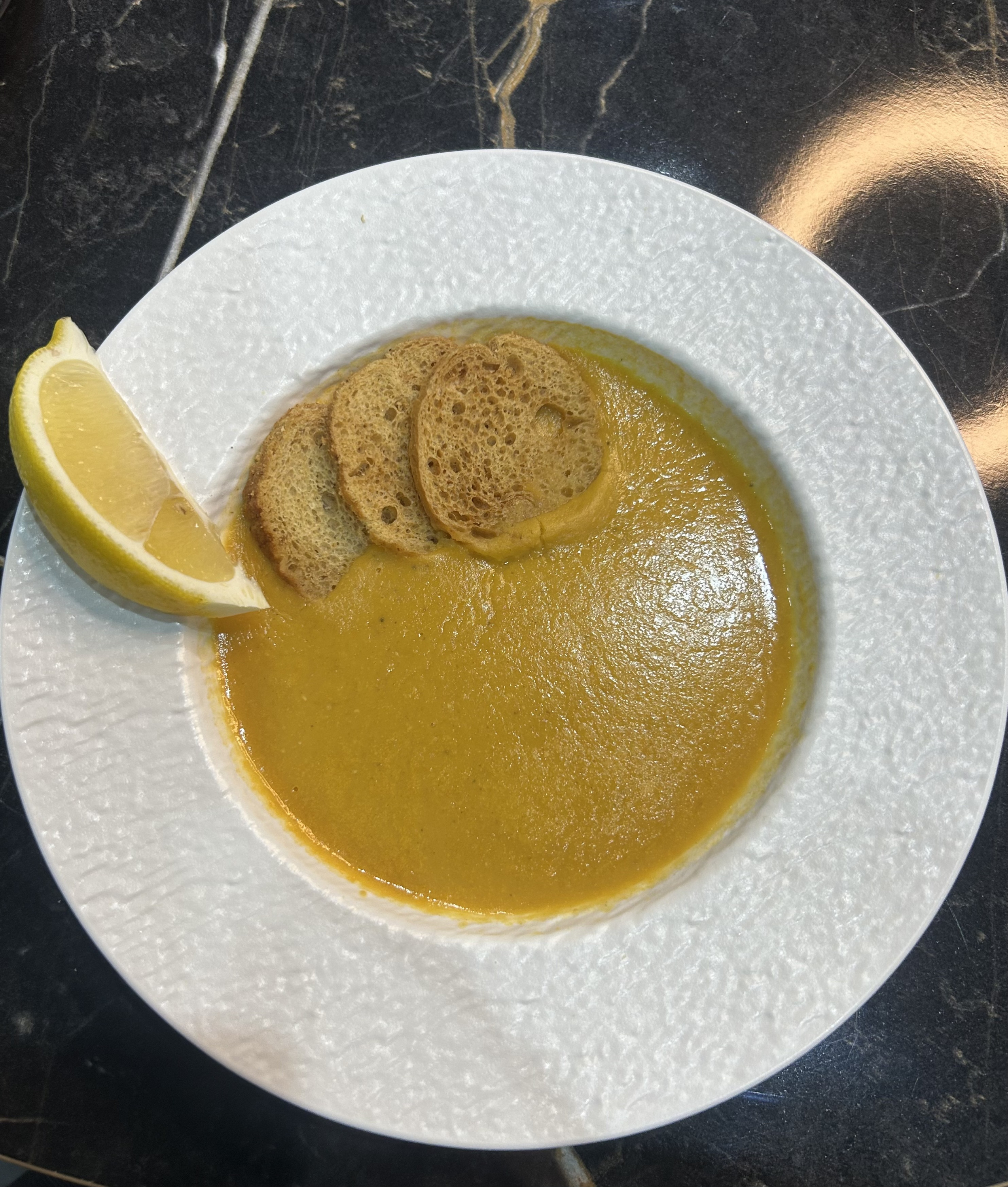 Чечевичный крем - суп